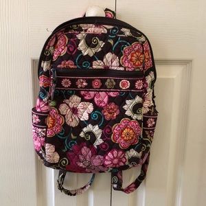 Vera Bradley patterned backpack